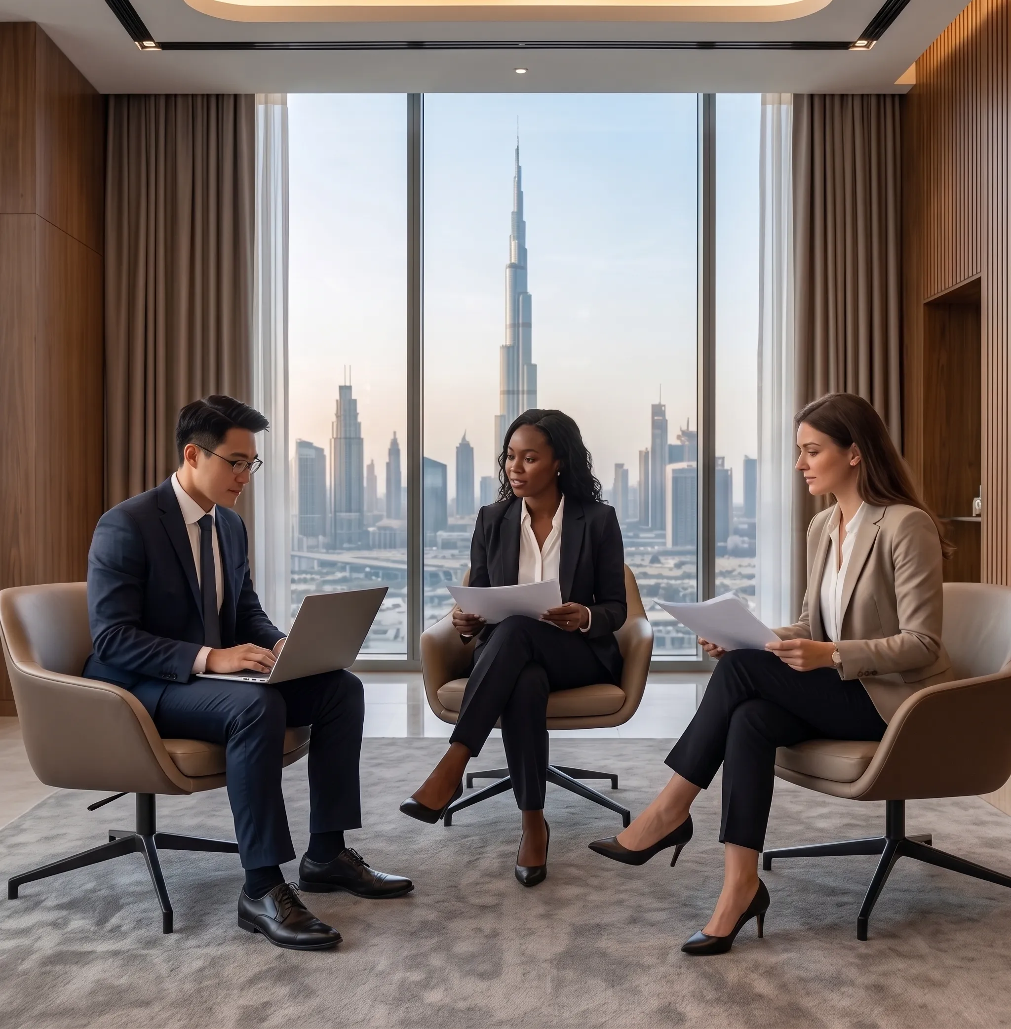 UAE corporate tax advisory session